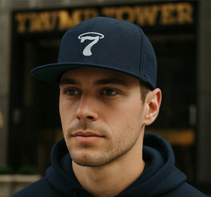 7 Halo Snapback Cap